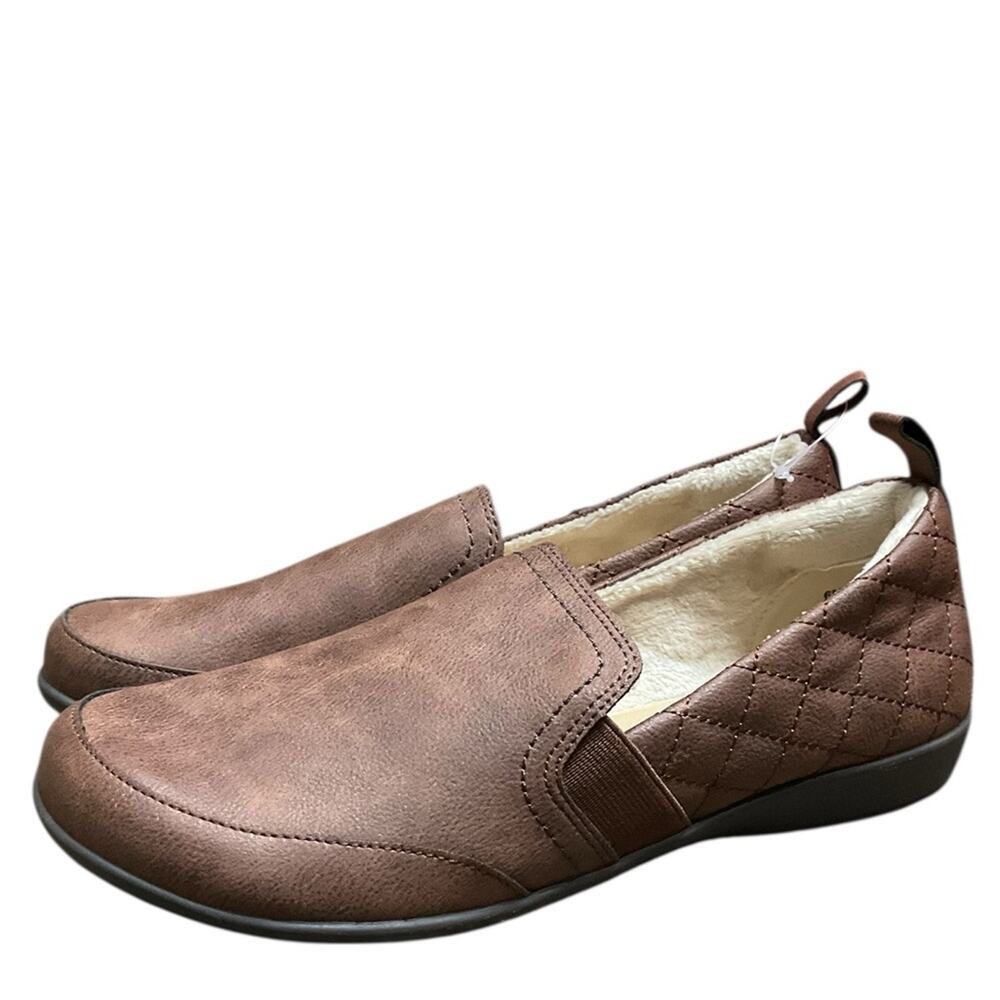 Jsport Women’s Slip on Loafers Shoes Brown Size 6.5 NEW in Box